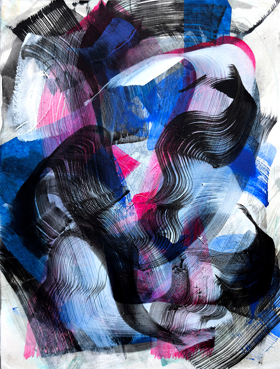 Energiefluss in Blau-Magenta 1 von 2